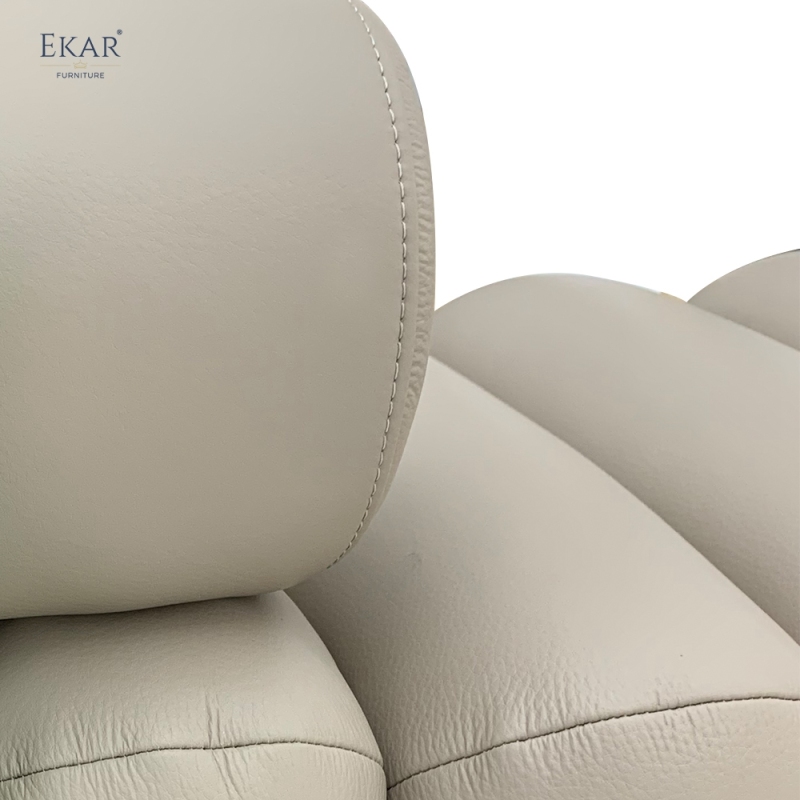 Modern Luxury Bed End Bench | Fluted Upholstered Bedroom Seating | EKAR FURNITURE