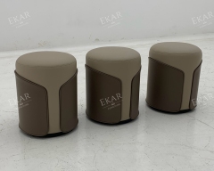 Modern Luxury Vanity Stool | Designer Dressing Ottoman | EKAR FURNITURE