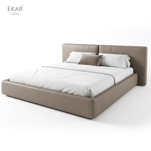 Modern Minimalist Upholstered Bed | Luxury Bedroom Furniture | EKAR FURNITURE