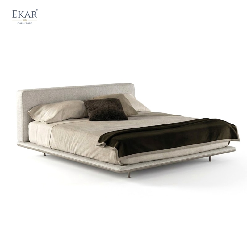 Modern Minimalist Upholstered Bed | Luxury Bedroom Furniture | EKAR FURNITURE