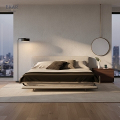 Modern Minimalist Upholstered Bed | Luxury Bedroom Furniture | EKAR FURNITURE