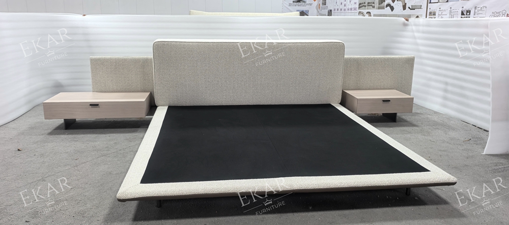 Modern Minimalist Upholstered Bed | Luxury Bedroom Furniture | EKAR FURNITURE