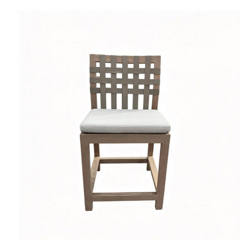 EKAR Horizon Modern Bar Stool | Luxury Woven Strap Counter Stool | EKAR FURNITURE Custom Seating