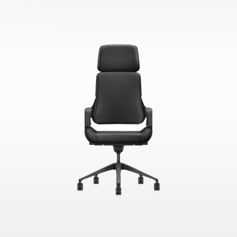 EKAR Vanguard Luxury Saffron Leather Executive Chair | Ergonomic Custom Office Seating |