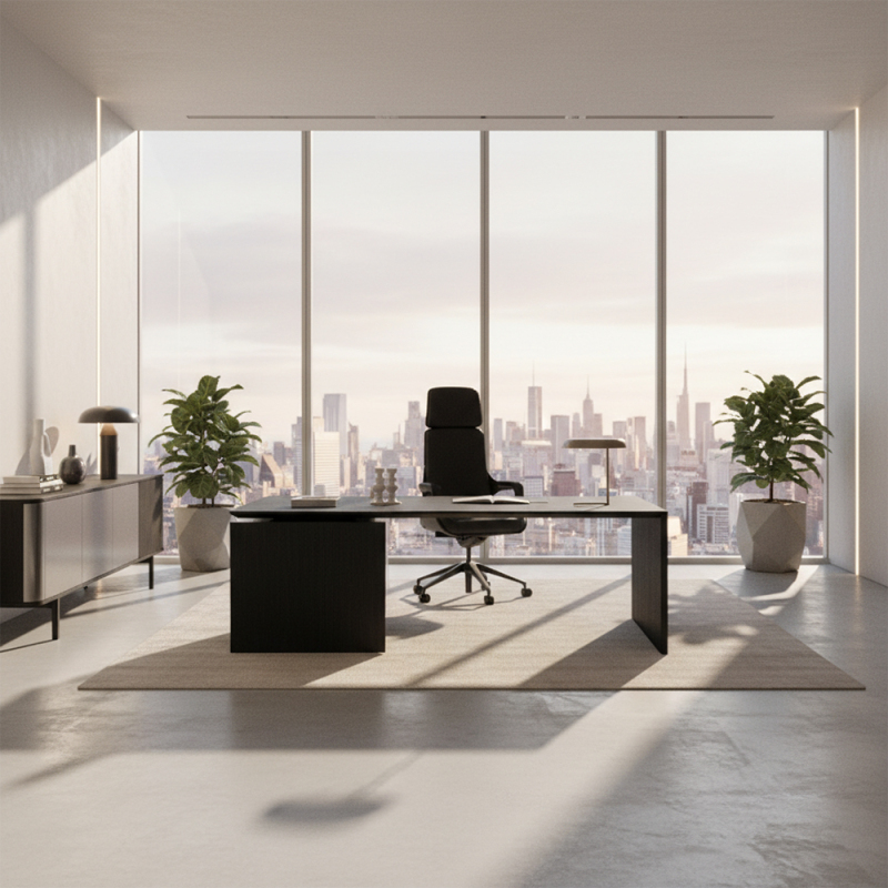 EKAR Vanguard Luxury Saffron Leather Executive Chair | Ergonomic Custom Office Seating |