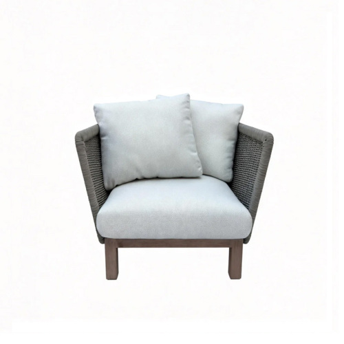 EKAR Horizon Urban-Zen Modern Outdoor Lounge Sofa | Luxury Woven Patio Armchair |Custom Garden Furniture