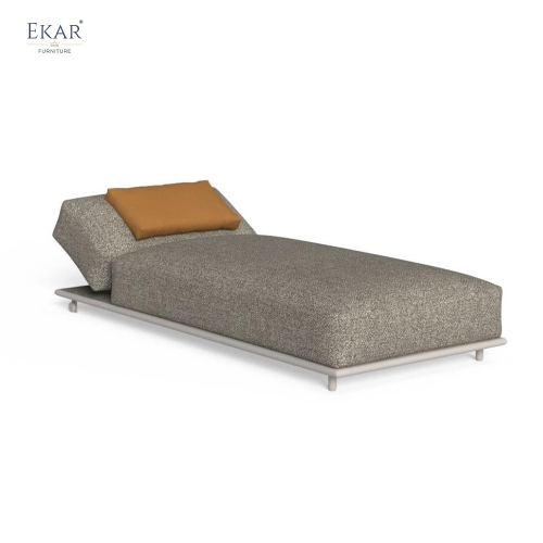 DRIFT Outdoor Sunbed | Modern Adjustable Backrest Pool Daybed | EKAR FURNITURE