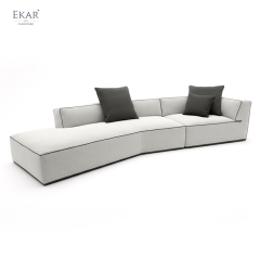 Aura Linear Modular Sofa – A minimalist modular sofa from EKAR luxury living room furniture