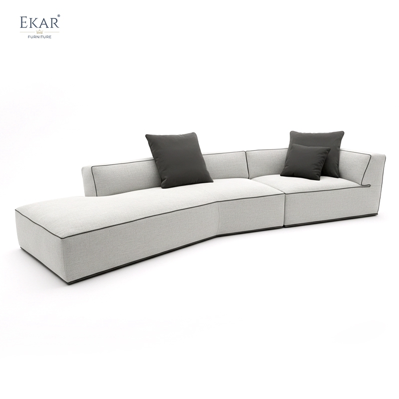 Aura Linear Modular Sofa – A minimalist modular sofa from EKAR luxury living room furniture