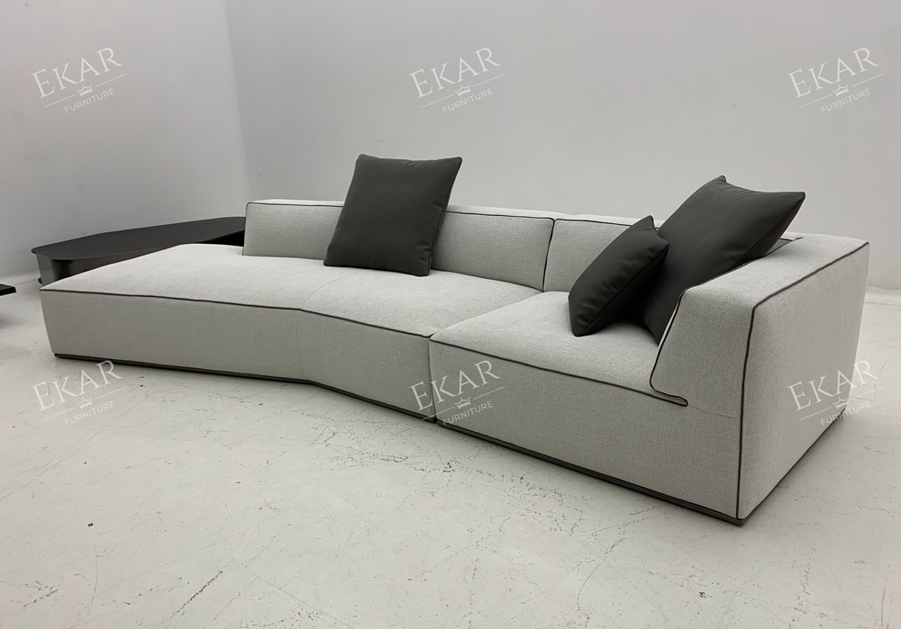 Aura Linear Modular Sofa – A minimalist modular sofa from EKAR luxury living room furniture