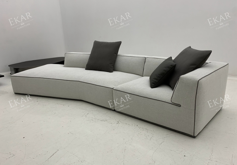 Aura Linear Modular Sofa – A minimalist modular sofa from EKAR luxury living room furniture