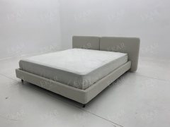 EKAR Float Split Headboard Platform Bed | Modern Minimalist Upholstered Bed Frame | EKAR FURNITURE