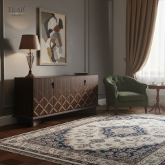 EKAR Lattice Solid Wood Sideboard Cabinet | Modern Art Deco Bedroom & Living Room Storage Cabinet