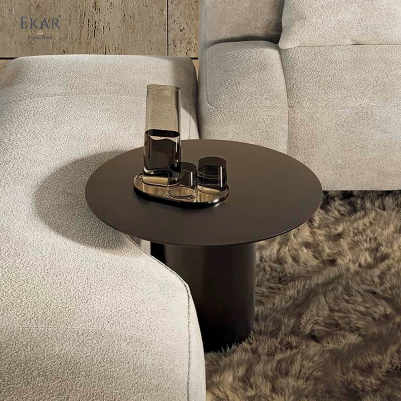 EKAR Wave Upholstered Bed End Bench | Modern Minimalist Bedroom Bench & Ottoman | EKAR FURNITURE