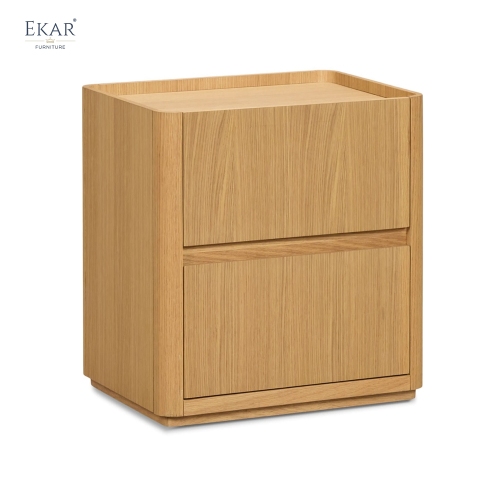 EKAR Modern Oak Bedside Table | Minimalist Wooden Nightstand for Contemporary Bedrooms | EKAR FURNITURE