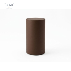 EKAR Furniture | Terra Minimalist Cylindrical Side Table – Luxury Modern Outdoor Decor
