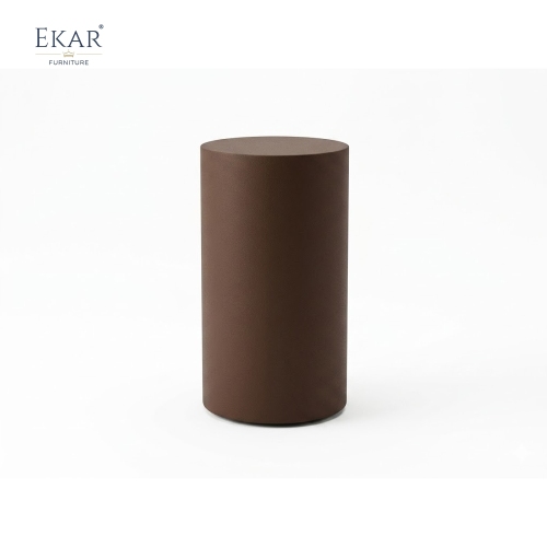 EKAR Furniture | Terra Minimalist Cylindrical Side Table – Luxury Modern Outdoor Decor
