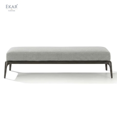 EKAR Tailored - Modern Minimalist Upholstered Bed End Bench