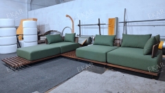 Waterproof and durable outdoor furniture corner sofa
