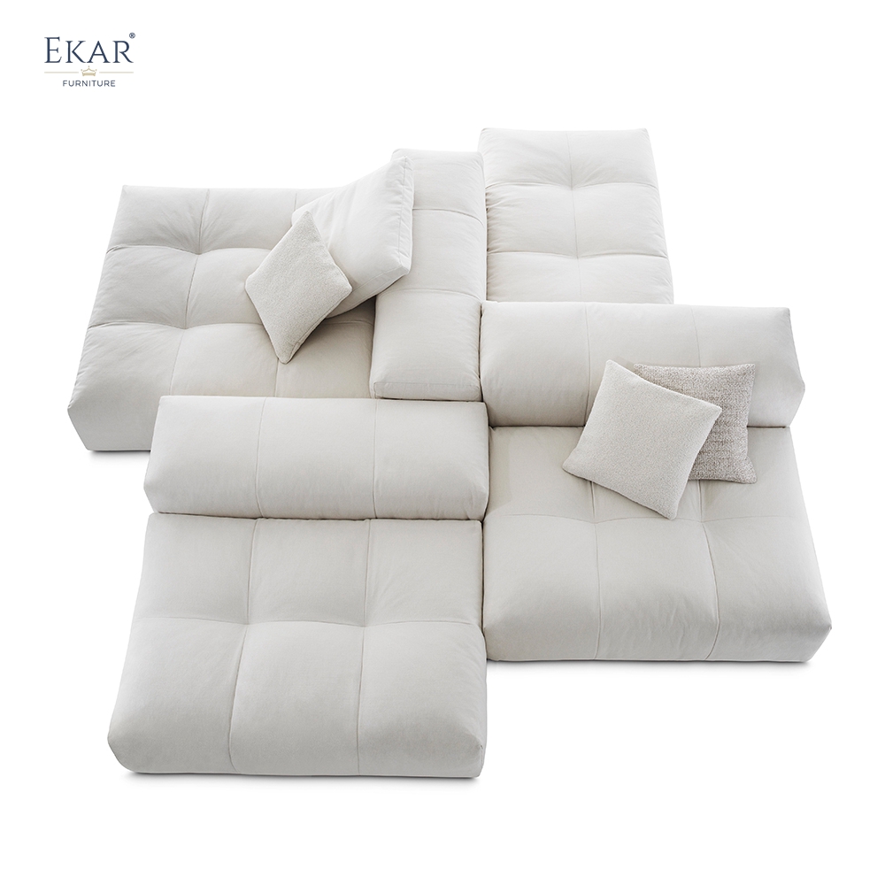 ModuFlex Cubist Modern Sectional Sofa | Modular Living Room Upholstery by EKAR FURNITURE