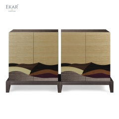 Horizon Artisanal Modular Sideboard | Modern Luxury Dining Room Buffet by EKAR FURNITURE