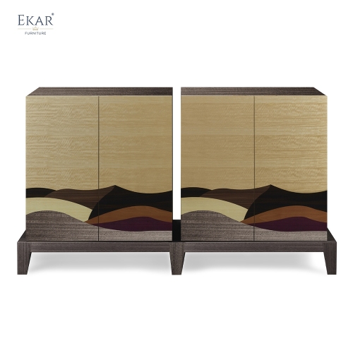 Horizon Artisanal Modular Sideboard | Modern Luxury Dining Room Buffet by EKAR FURNITURE