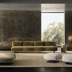Aura Organic Silhouette Modern Luxury Sofa | High-End Living Room Upholstery by EKAR FURNITURE