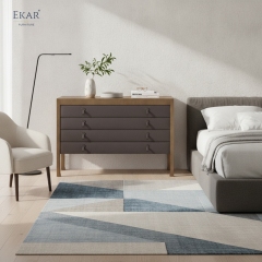 Elite Modern Leather Chest of Drawers | Luxury Bedroom Furniture by EKAR FURNITURE