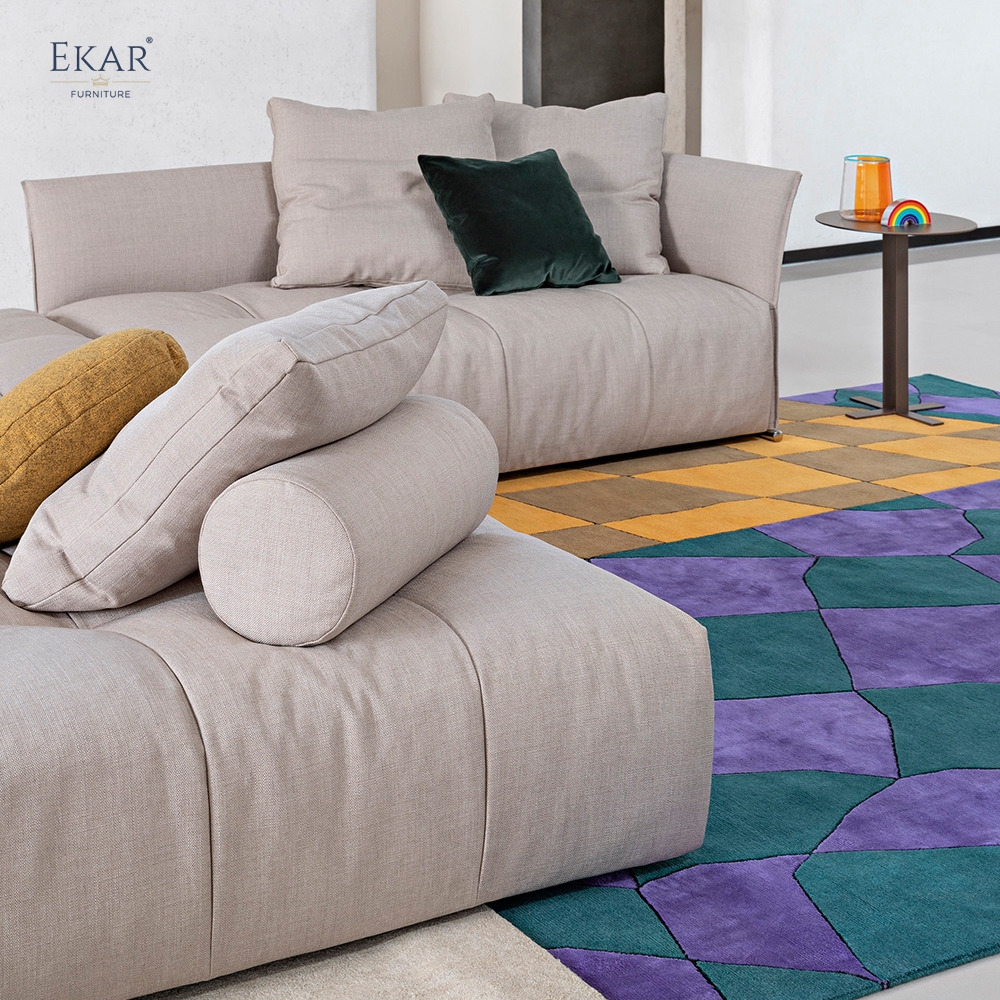 ModuFlex Cubist Modern Sectional Sofa | Modular Living Room Upholstery by EKAR FURNITURE