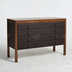 Elite Modern Leather Chest of Drawers | Luxury Bedroom Furniture by EKAR FURNITURE