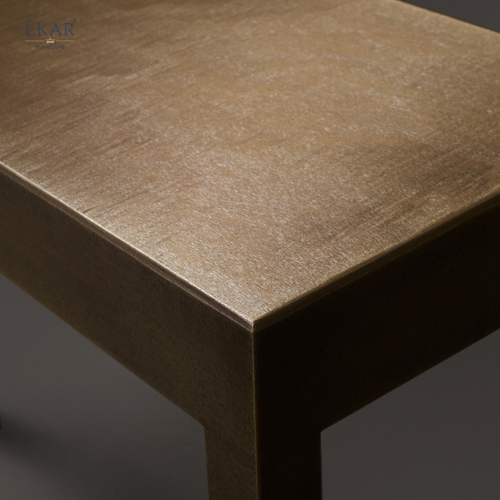 Modern Brass Console Table – Metal Entryway Table for Hallway & Foyer | EKAR Furniture