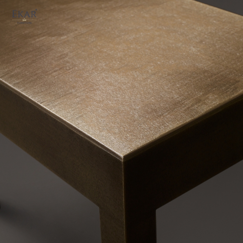 Modern Brass Console Table – Metal Entryway Table for Hallway & Foyer | EKAR Furniture