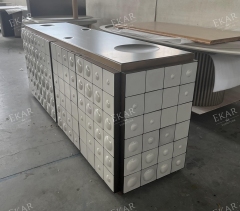 EKAR Handmade Ceramic Bubble Sideboard Cabinet – Luxury Modern Storage Furniture with Unique Artistic Design
