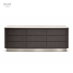 EKAR Modern Bedroom Dresser Cabinet – Luxury Contemporary Storage Furniture for Elegant Bedrooms
