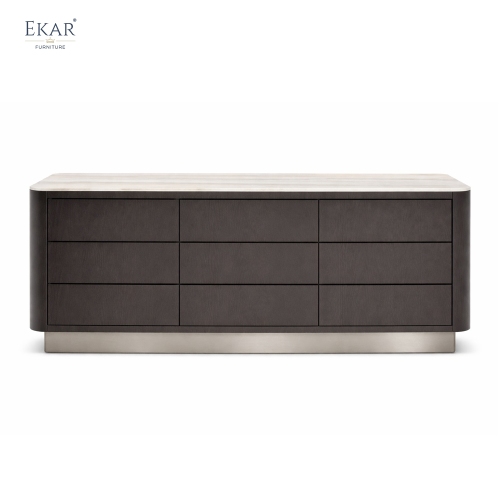 EKAR Modern Bedroom Dresser Cabinet – Luxury Contemporary Storage Furniture for Elegant Bedrooms