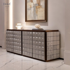 EKAR Handmade Ceramic Bubble Sideboard Cabinet – Luxury Modern Storage Furniture with Unique Artistic Design