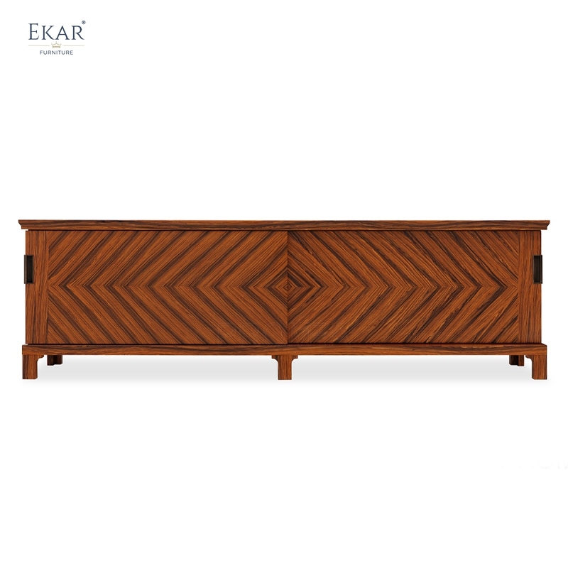 Modern Wood Bedroom Dresser with Drawers and Cabinet Storage | EKAR FURNITURE