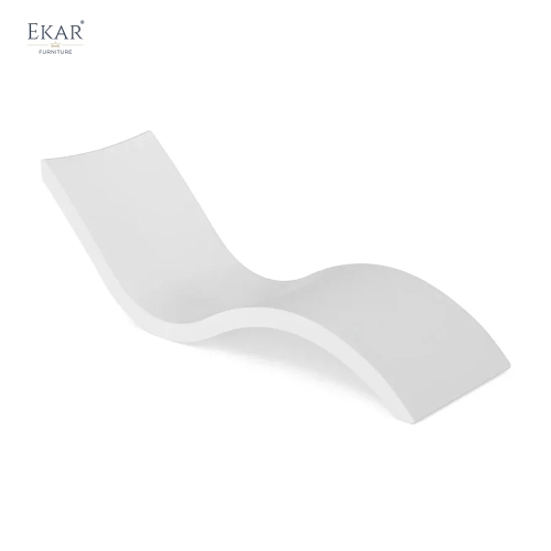 Modern Fiberglass In-Water Pool Lounger for Tanning Ledges | EKAR FURNITURE