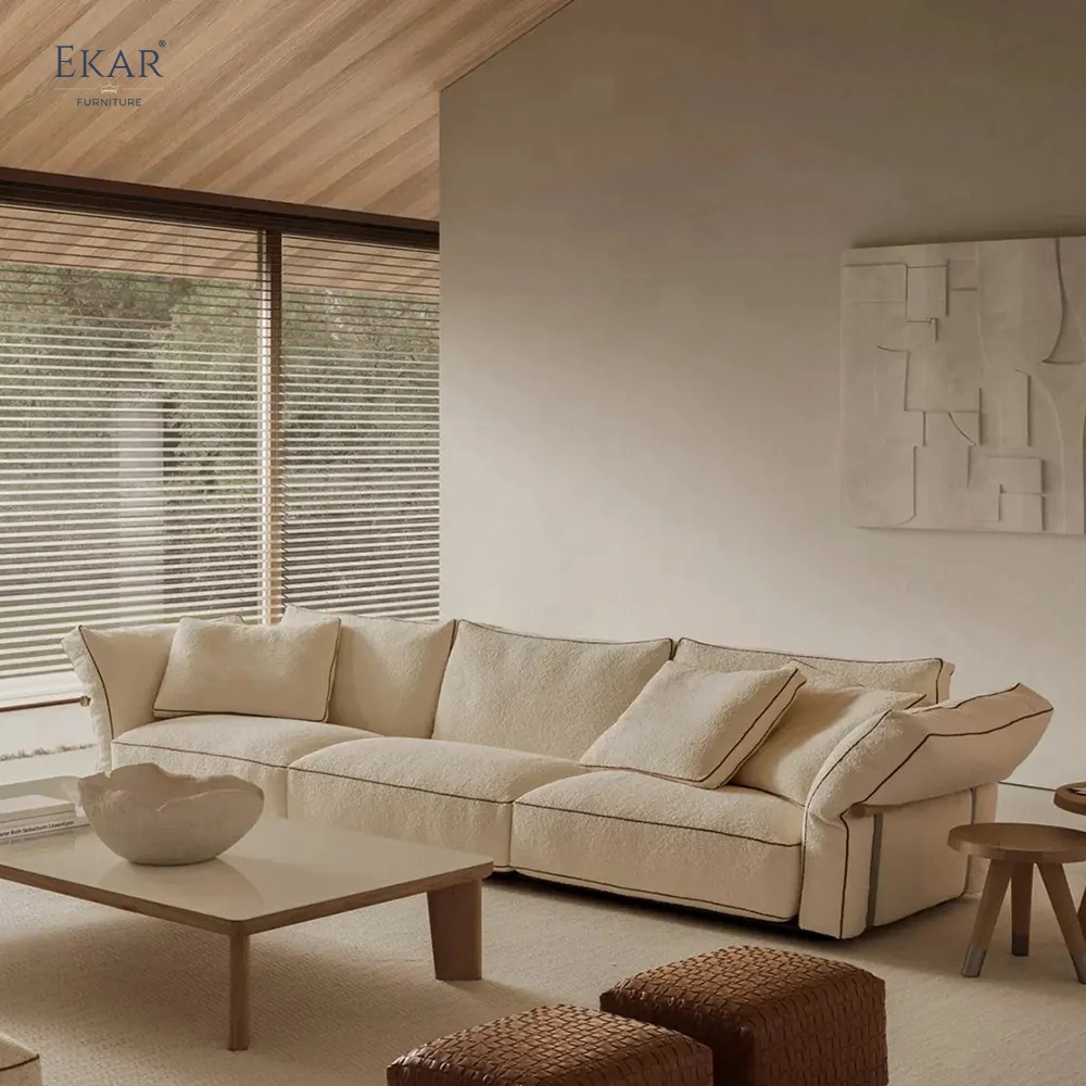 EKAR Modern Minimalist Modular Sectional Sofa - Luxury Living Room Sofa