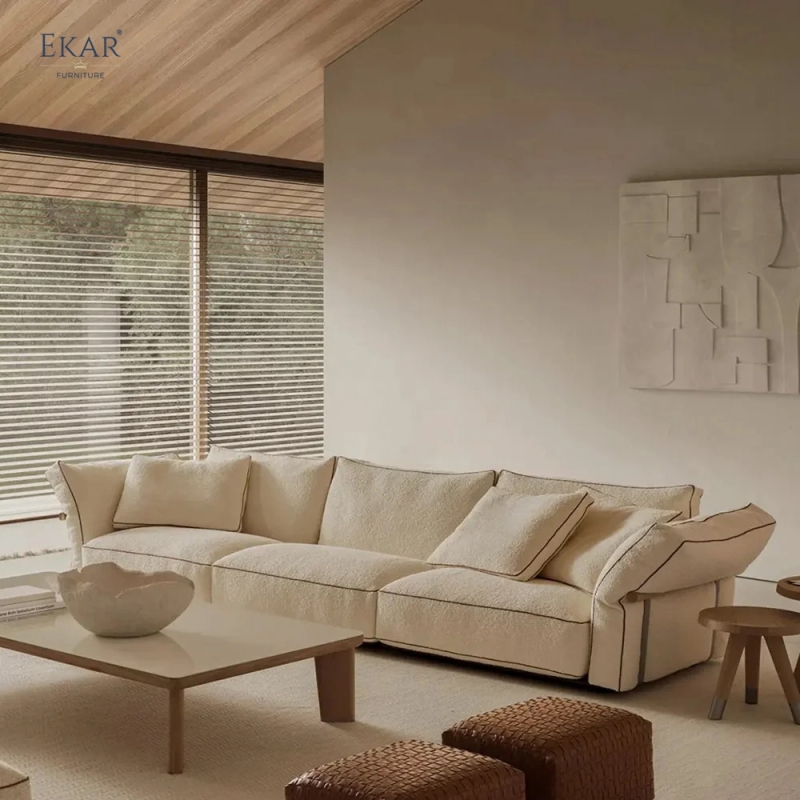 EKAR Modern Minimalist Modular Sectional Sofa - Luxury Living Room Sofa