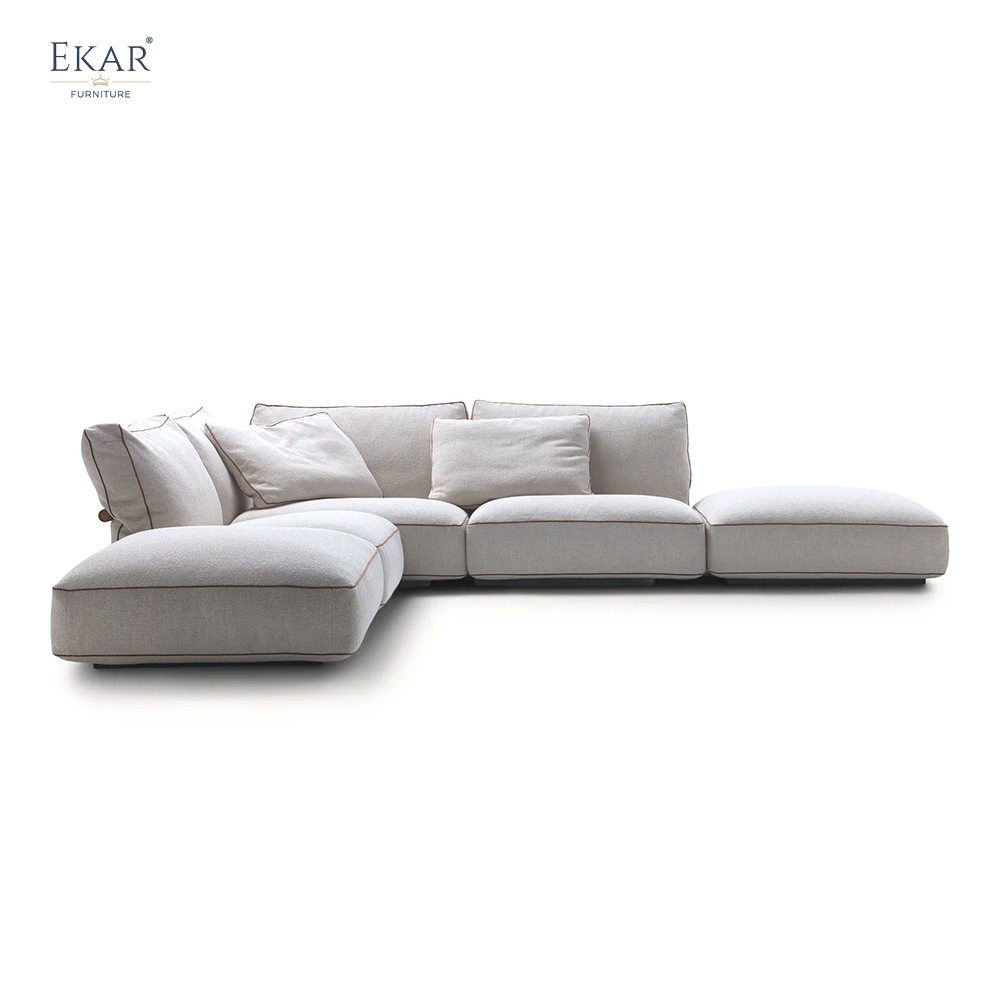 EKAR Modern Minimalist Modular Sectional Sofa - Luxury Living Room Sofa