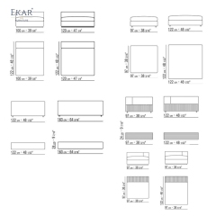 EKAR Modern Modular Sectional Sofa | Minimalist Contemporary Sofa for Luxury Interiors