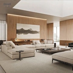 EKAR Modern Modular Sectional Sofa | Minimalist Contemporary Sofa for Luxury Interiors