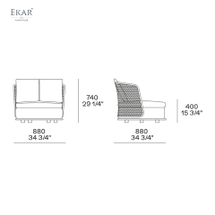 Modern Outdoor Leisure Chair – Luxury Woven Swivel Armchair for Patio & Garden