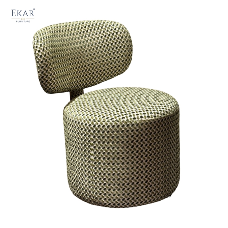 Modern Swivel Vanity Chair | EKAR FURNITURE Contemporary Dressing Table Stool