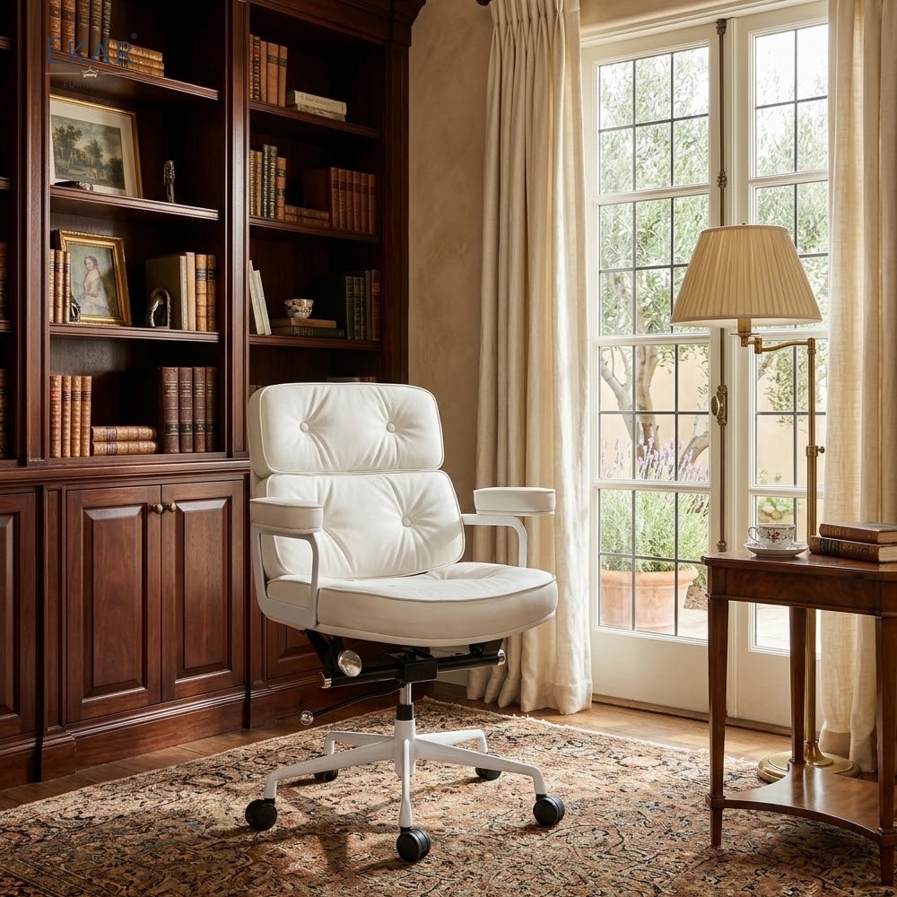 Modern Executive Swivel Desk Chair | EKAR FURNITURE Contemporary Home Office Seating