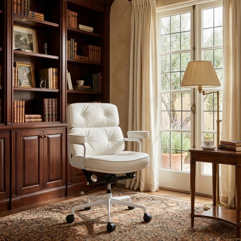 Modern Executive Swivel Desk Chair | EKAR FURNITURE Contemporary Home Office Seating