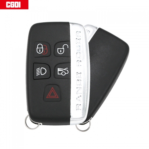 Télécommande auto clé de voiture clé pour Land Rover 4 + 1 button avec petite clé 433MHz / 315MHz