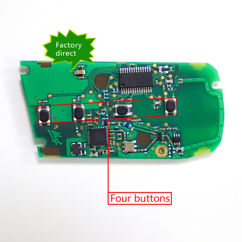 CGDI BMW Smart key board 315MHz CAS4 /FEM with 4 buttons