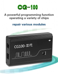 CG100 PROG III Programmateur automatique. Restauration des sacs gonflables, y compris toutes les fonctions